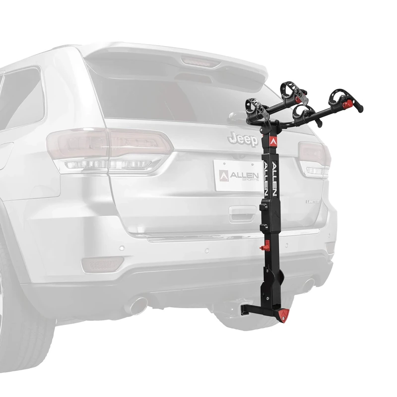 Allen Sports Premier Locking Quick Release 2-Bike Carrier for 2 in. & 1 4 in. Hitch, Model QR525