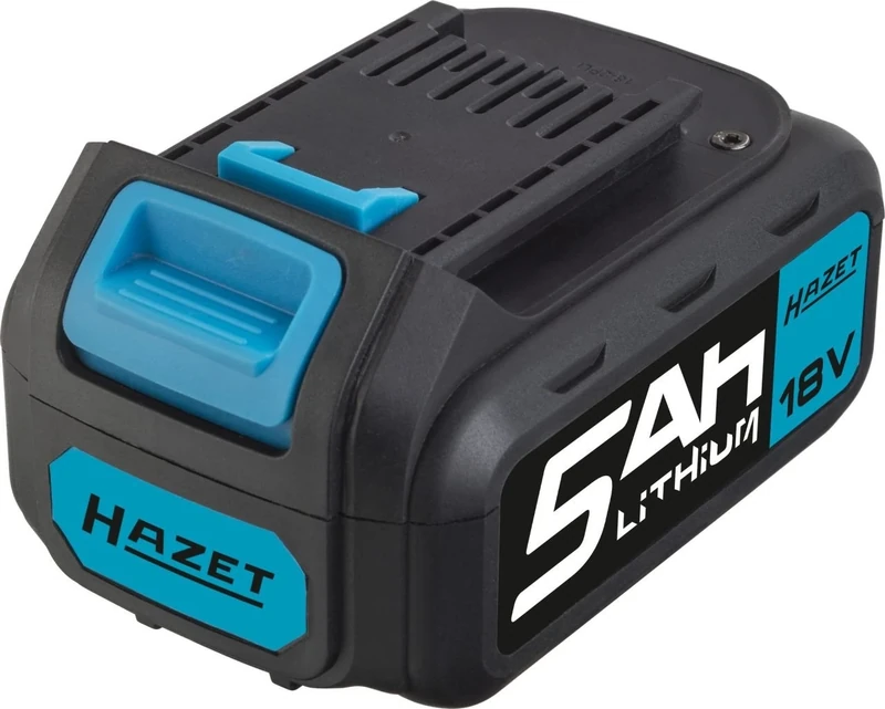 1 x Hazet replacement battery 9212-05, with 5 amp hours (Ah), consisting of 5 cells of 3.6 V, total 18 V, powerful battery for impact wrenches