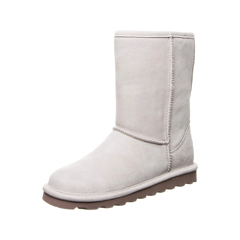 Bearpaw Elle Short, Women’s Slouch Boots, Grey (Winter White 909), UK 3