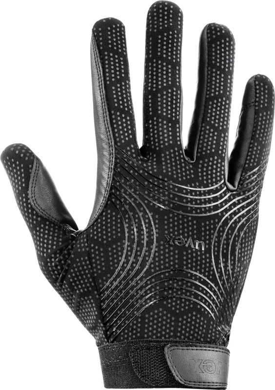 Uvex Ceravent - Flexible Riding Gloves for Men and Women - Durable - Excellent Grip - Black - 10.5 - Image 1