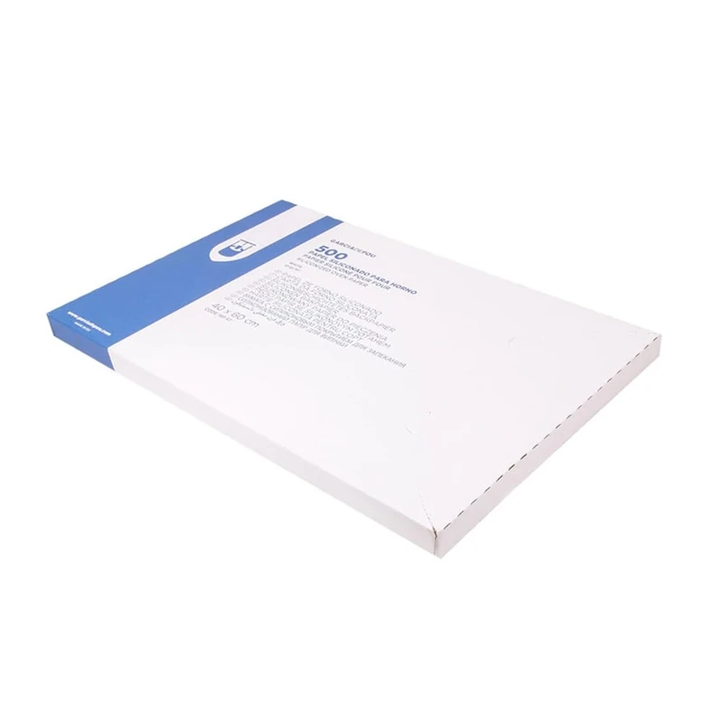 Garcia of Pou 189.47 Oven siliconado Paper Double-Sided 39 g/m2, 40 x 60 cm, Set of 500, White