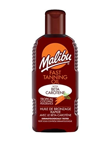 Malibu Fast Tanning Oil With Beta Carotene And Vitamin E 200ml