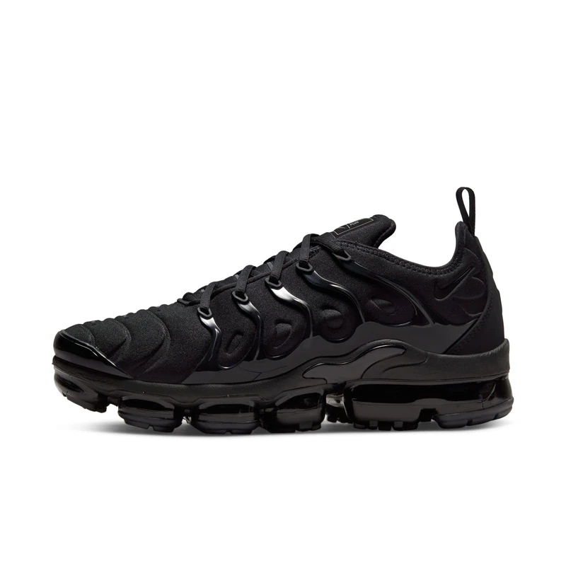 NIKE Unisex Air Vapormax Plus Sneaker, Black Black Black Dark Grey 004, 5.5 UK Wide