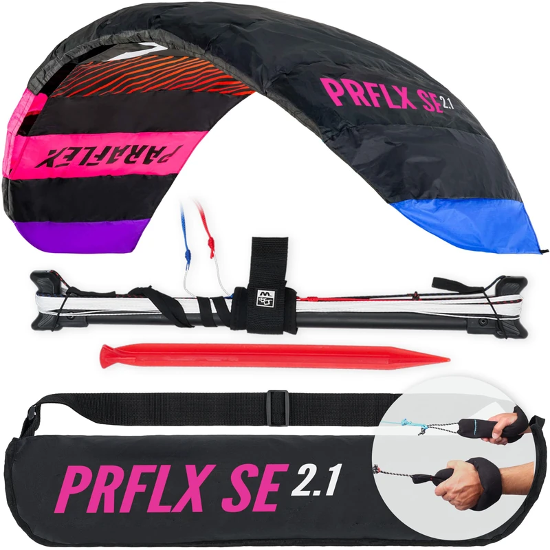 Wolkenstürmer Paraflex Basic 2.1 SE steering mat - flying paver 2-line kite for beginners