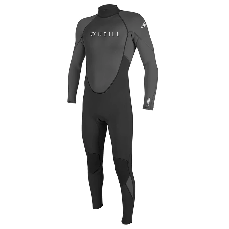 O'Neill Wetsuits Men's Reactor-2 3/2mm Back Zip Full Wetsuit, Black/Graphite, 3XL UK