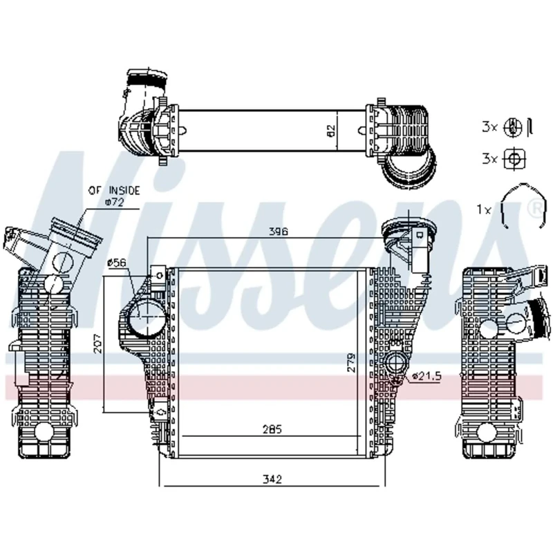 NISSENS 961426 Engine Compartments