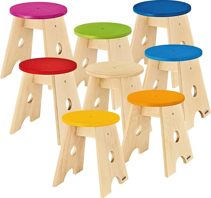 NINO Percussion Class Room Cajon Seats - 8 Stück (NINO959)