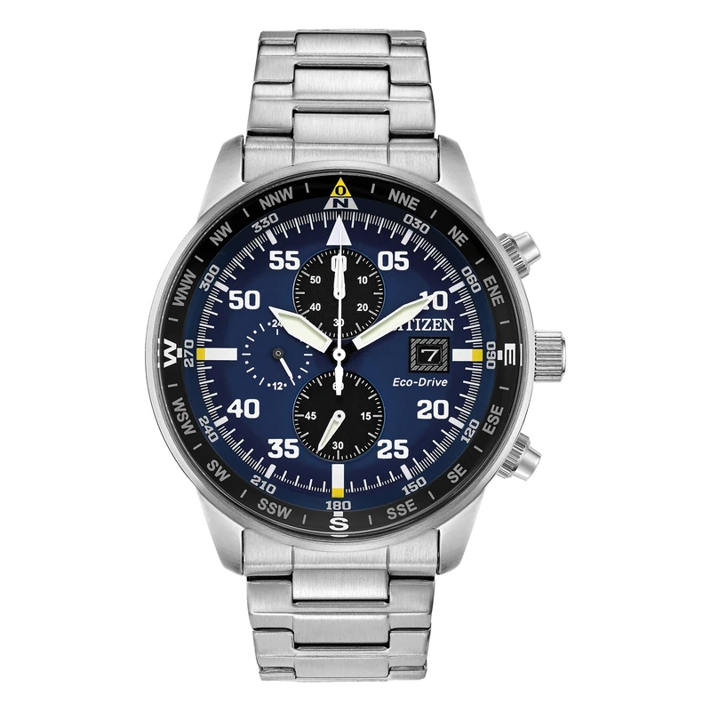 Citizen Eco-Drive Men's Chronograph with Blue Dial CA0690-88L