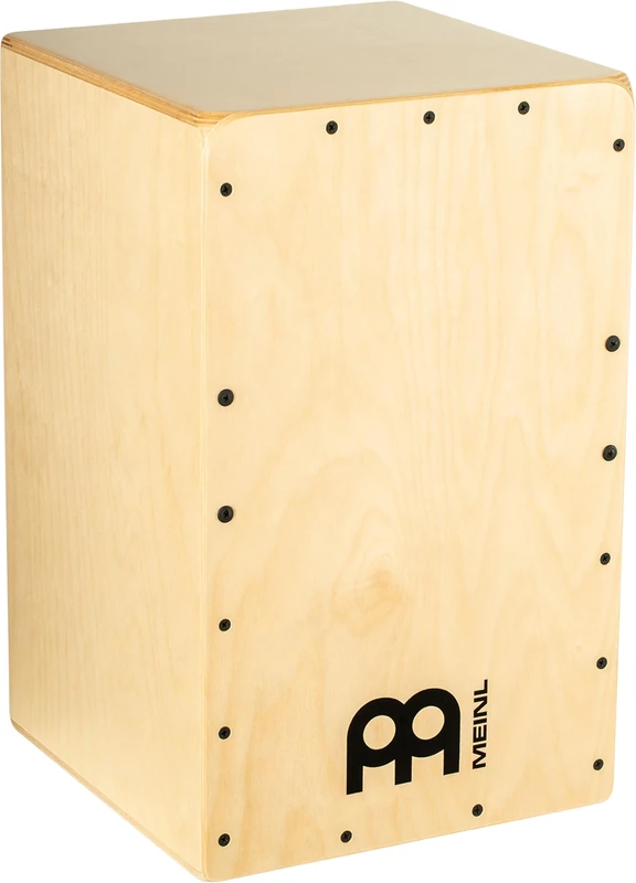 Meinl Percussion Snarecraft Cajon Instrument - Big Drum Box with 2 Snare Wires - Playing Surface Baltic Birch (SC100B)