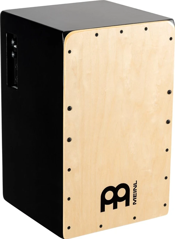 Meinl Percussion Pickup Snarecraft Cajon - Big Drum Box with Pickup, Snare, and Bass Sound - Playing Surface Baltic Birch (PSC100B)