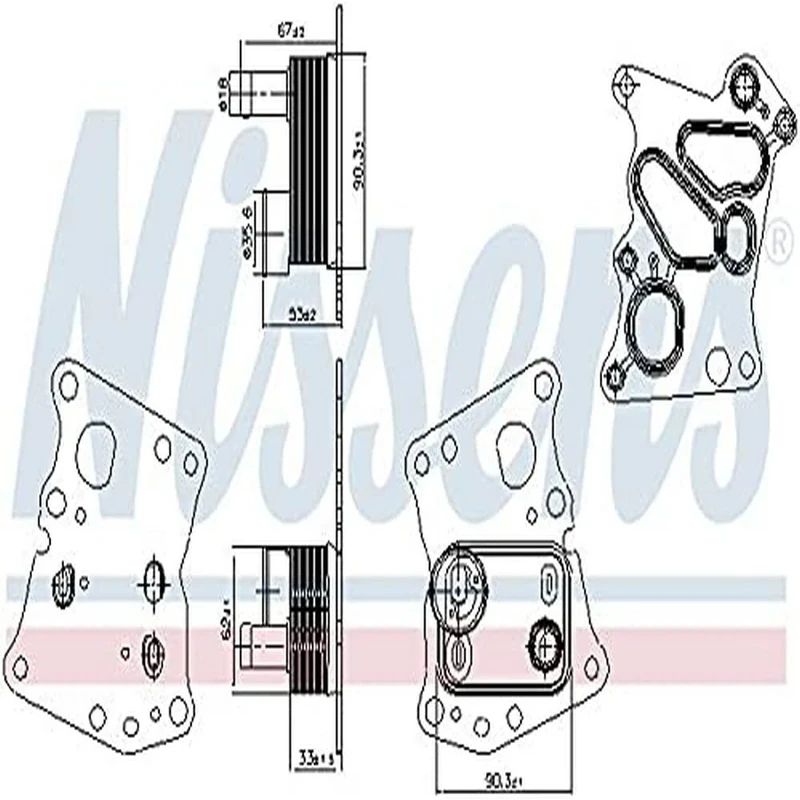 NISSENS 90943 Engine Blocks