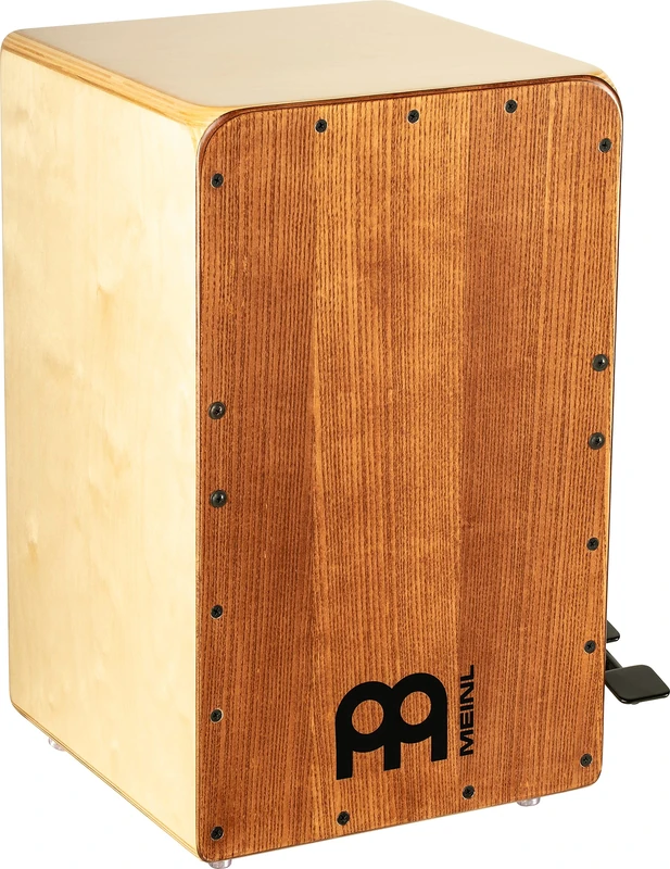Meinl Percussion Snarecraft Professional Cajon - With Snare Foot Pedal - Playing Surface American White Ash (SCP100AWA)