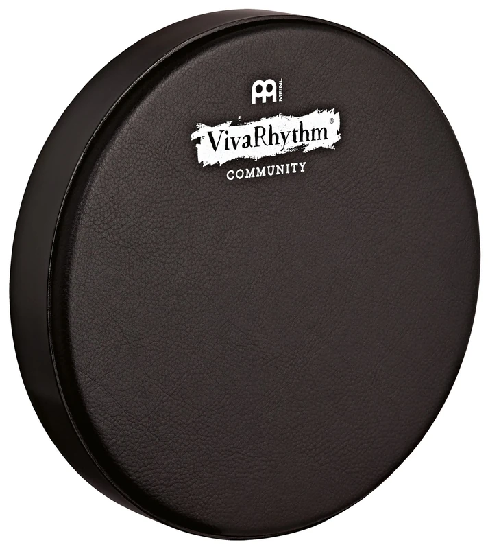 Meinl Percussion VivaRhythm Djembe Head - Nappa Head for 12 Inches Djembes - Diameter 30,48 cm - Pre-Tuned - Goat Skin, Black (VR-POH12-NH)