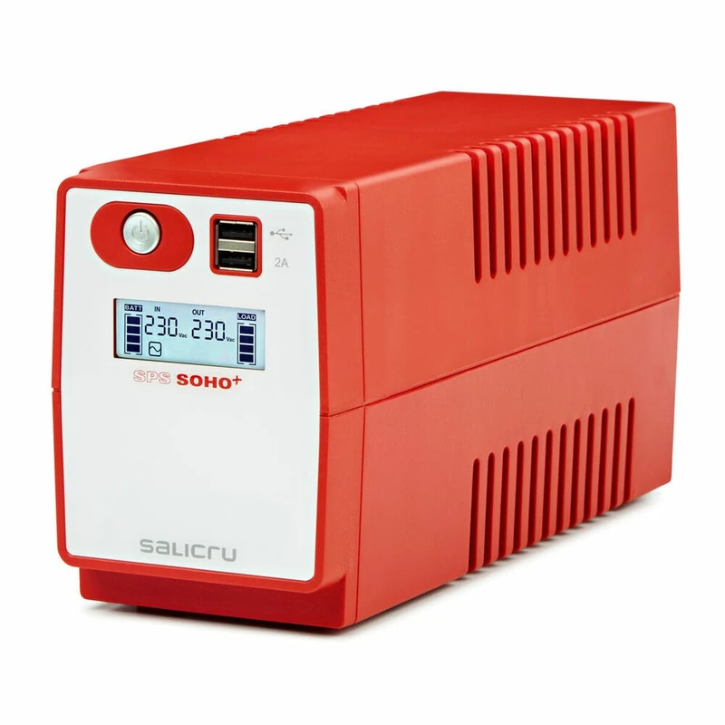 Salicru - SPS 650 SOHO+ IEC - Uninterruptible Power Supply 650VA/ 360W