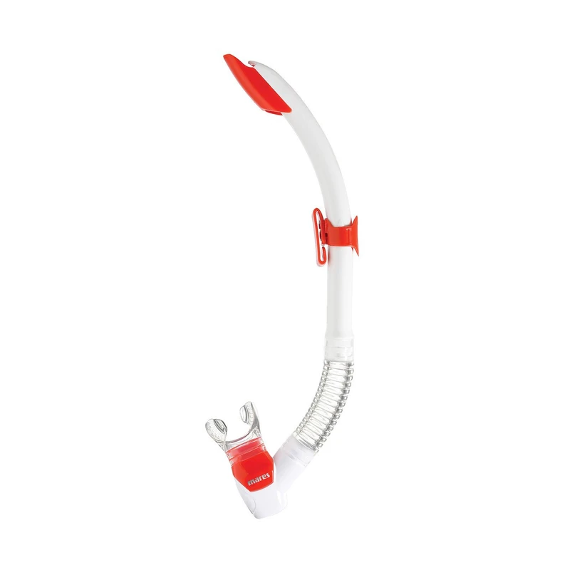 MARES 411488, Snorkel Adult Unisex, unisex adult, 411488, white/red, One Size
