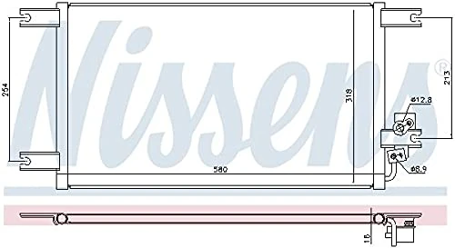 NISSENS 941085 Air-conditioning Installation