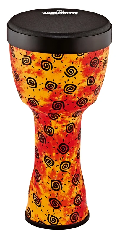 Meinl Percussion VivaRhythm Djembe Instrument - Medium Sized Handdrum - With Nappa Head - Diameter 9 Inches - Plastic, Multicoloured (VR-SDJPO9-NH)