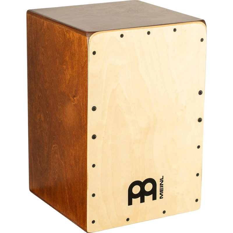 Meinl Percussion Snarecraft Cajon Instrument - Compact Drum Box with 2 Snare Wires - Playing Surface Baltic Birch (SC80AB-B)