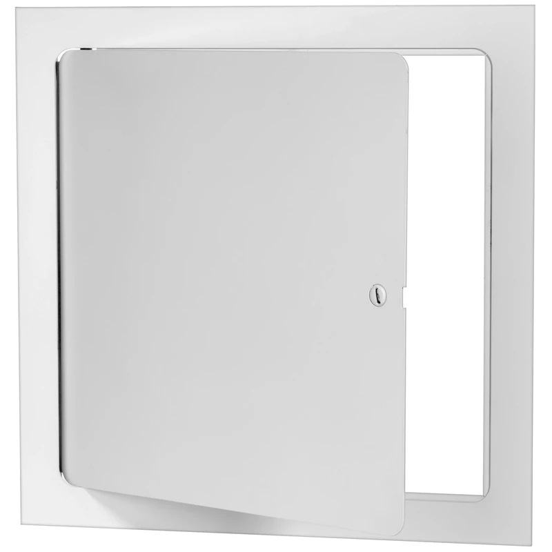 Premier 5000 Series Commercial Grade Steel Access Door, 18 x 18 Flush Universal Mount, White (Screwdriver Latch)