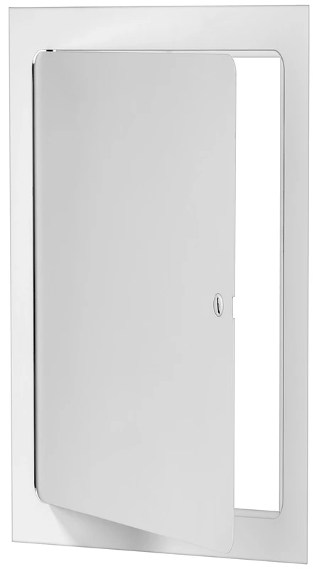 Premier 5000 Series Commercial Grade Steel Access Door, 12 x 24 Flush Universal Mount, White (Screwdriver Latch)