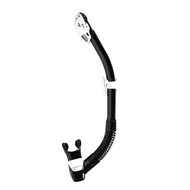 Mares 411487, Snorkel Adult Unisex, unisex adult, 411487, black/white, One Size - Image 1