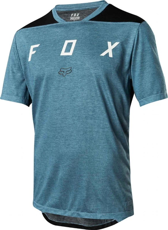 Fox Indicator Ss Mash Camo Jersey Slate Blue