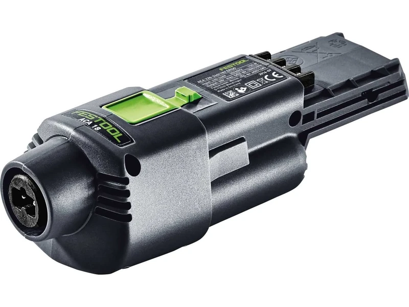Festool 202503 Mains Adapter Ergo GB, ACA 220-240/18 V, Steel Grey