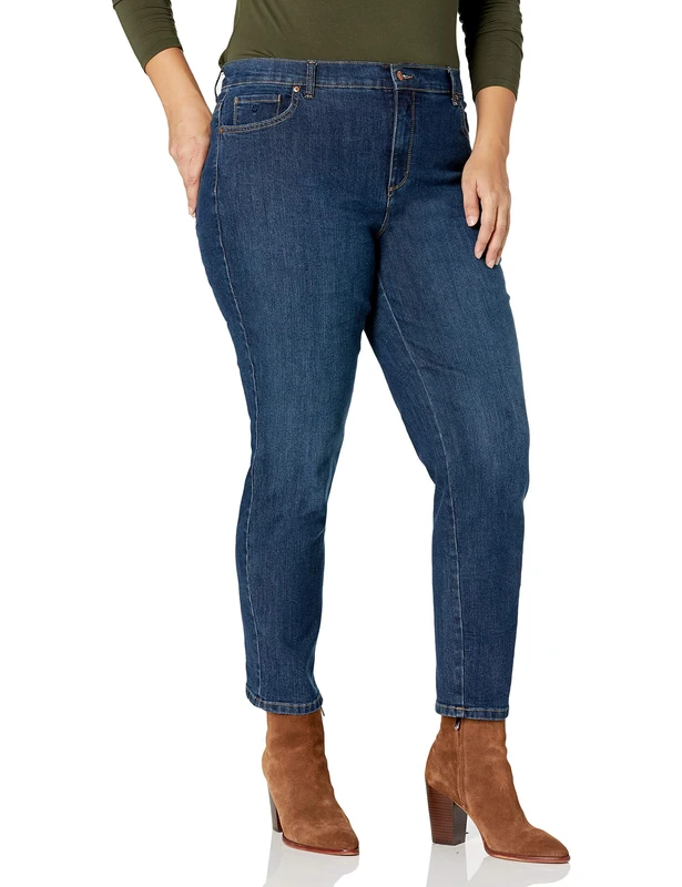 Gloria Vanderbilt Women's Classic Amanda High Rise Tapered Jean