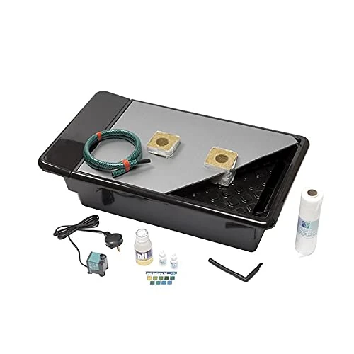 Nutriculture Basic or Complete Kit NFT Gro-Tank Complete Hydroponic Grow System (Kit: Complete; No. of Plants: 1-3 (205))