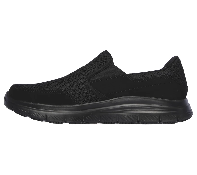 Skechers Men's Flex Advantage SR MCALLEN Food Service Shoe, Black , 11 UK medium