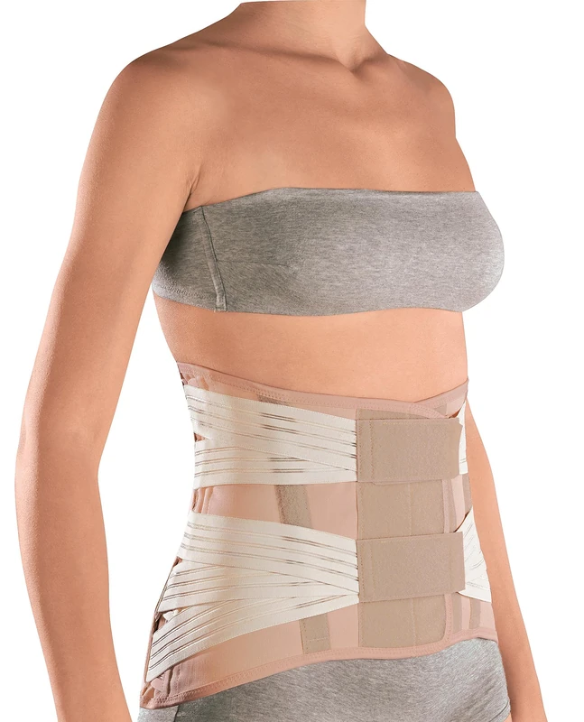 RO + Ten M1323 S Bust Semi-Rigid Low with Rods, Cream - Image 1