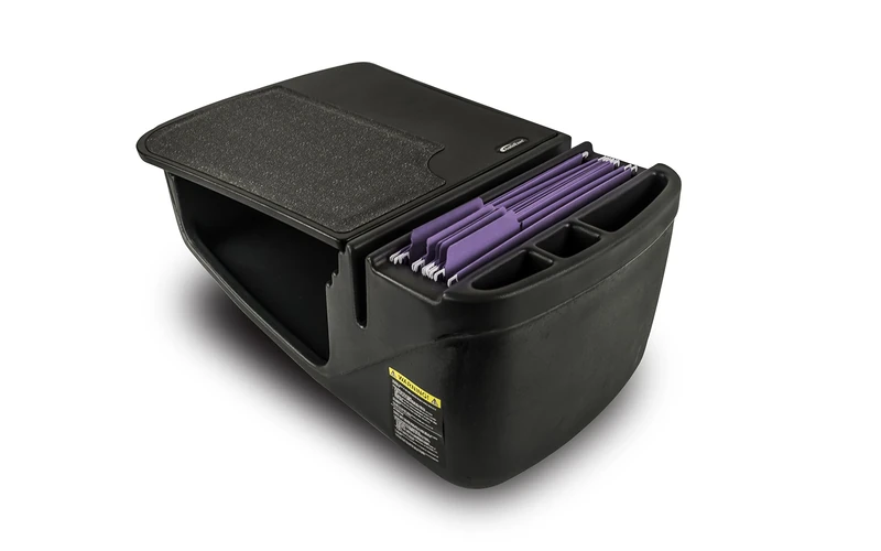 AUTOEXEC AUE12004 Efficiency GripMaster Car Desk Black Finish - Image 1