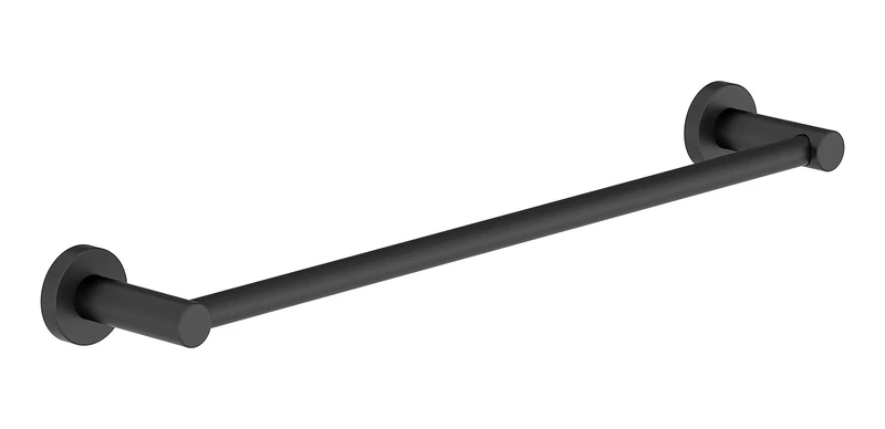 Symmons 353TB-18-MB Dia Towel Bar, Matte Black, 18 Inch - Image 1