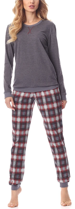 Merry Style Women's Pyjamas MS10-168(Dark Melange Claret, S) - Image 1