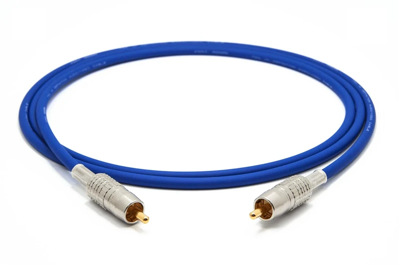 enoaudio Mogami 2964 Digital Coaxial Cable 75 Ohm S/PDIF | Canare Gold RCA | HiFi - 2.0 m