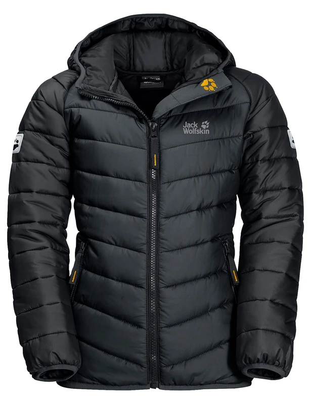 Jack Wolfskin Unisex Kids K ZENON JKT Kids, Phantom, XS (128)