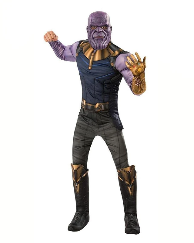 Rubies Official Marvel Infinity War Thanos Deluxe Movie Costume, Adult Standard Size Halloween