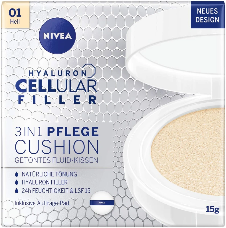 Nivea 3-in-1 Anti-Age Care Cushion for Natural Tinting and Moisture