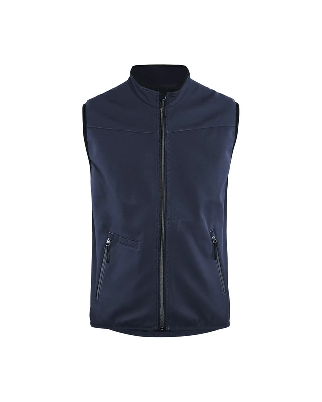 Blakläder 385025168699M Softshell Gilet, Navy Blue/Black, M