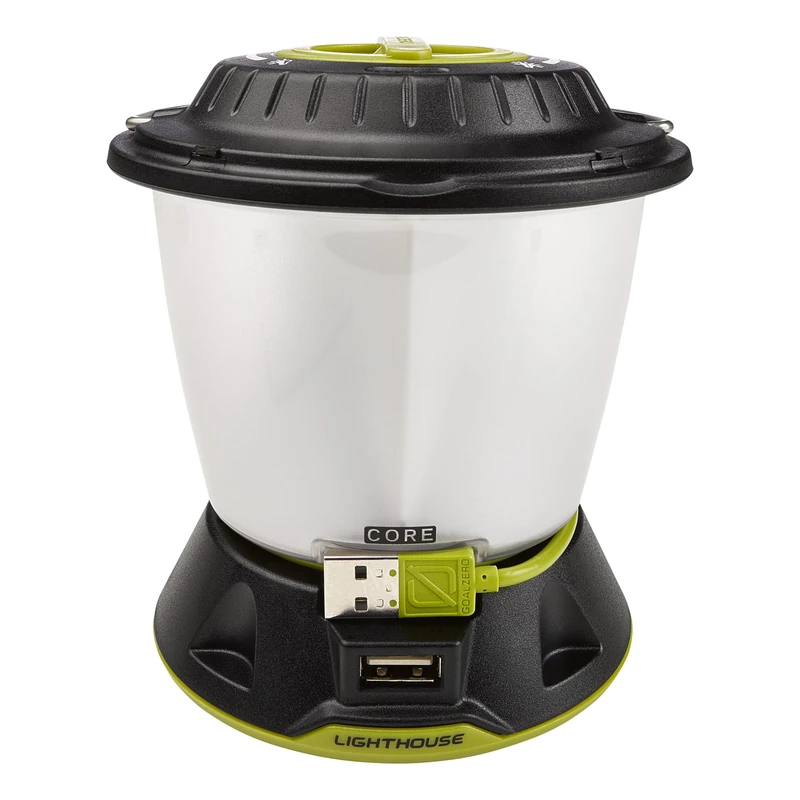 Goal Zero Lighthouse 400 Lantern And Usb Powerhub Powerbank 400 Lumens Usb Output Built In Usb Charging Cable Headlamp 5 X Recharges Go Pro 3 X Recharges Phone 2 X Recharges Tablet 50 Percent Boost - Image 1