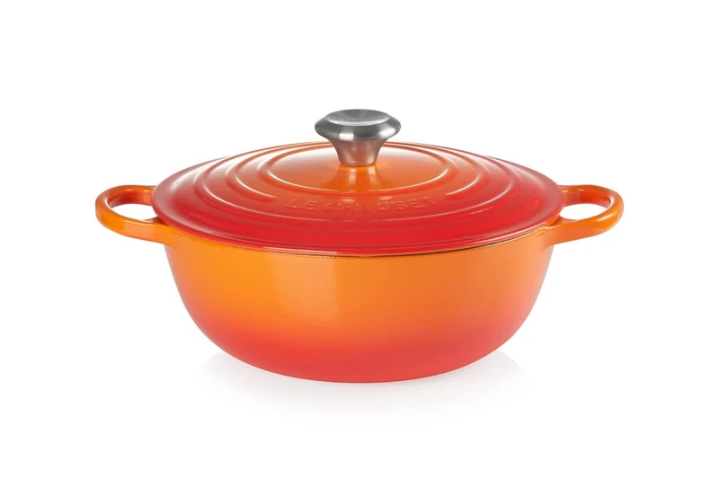 LE CREUSET Signature Soup Pot 26cm Flame SS Knob