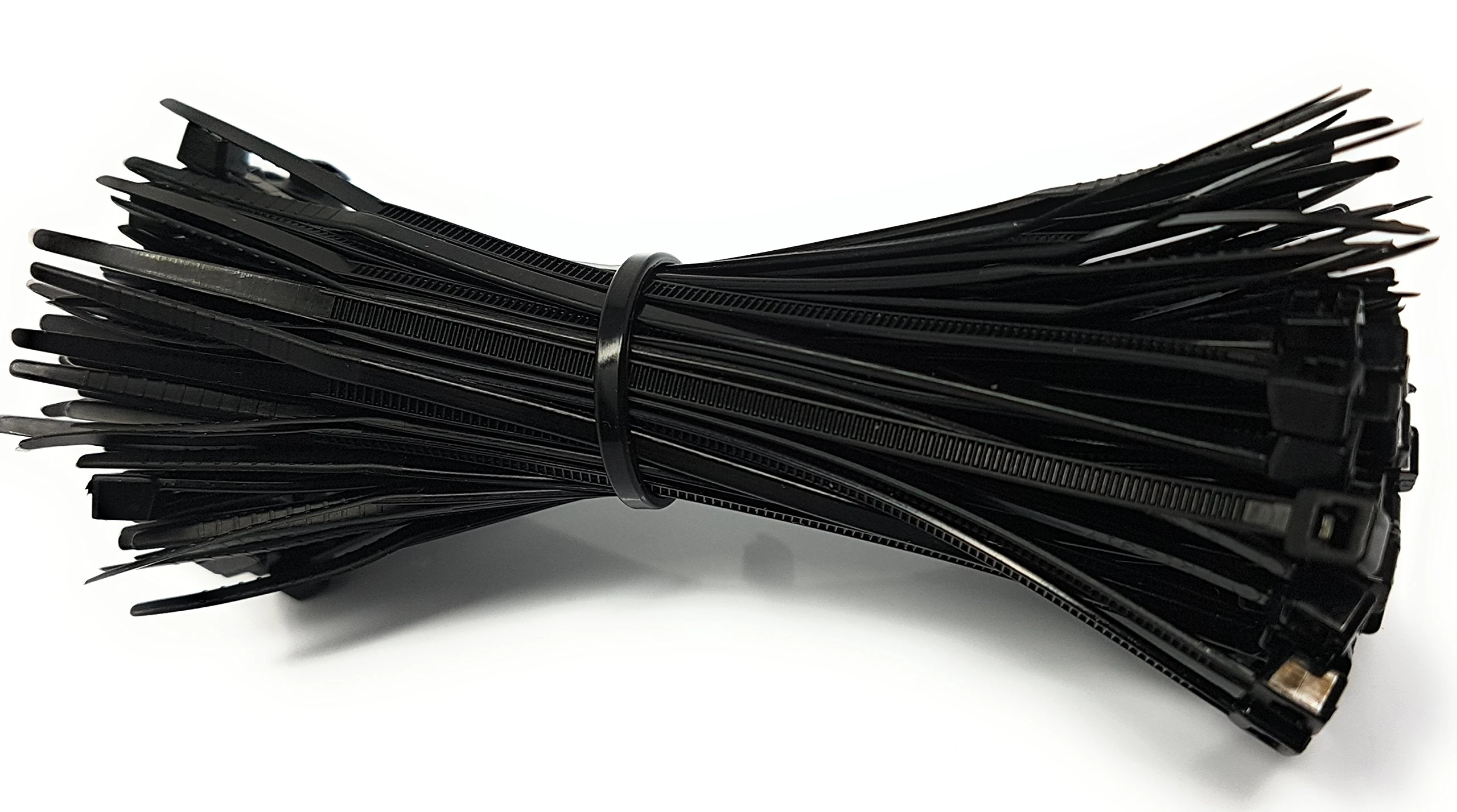 Reulin 100 Pcs Cable Ties 100 x 2.5mm Black