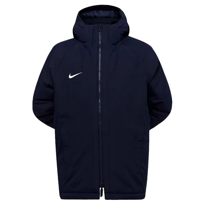 Nike Kids Dry Academy 18 Football Jacket - Obsidian/Obsidian/White, M - Image 1