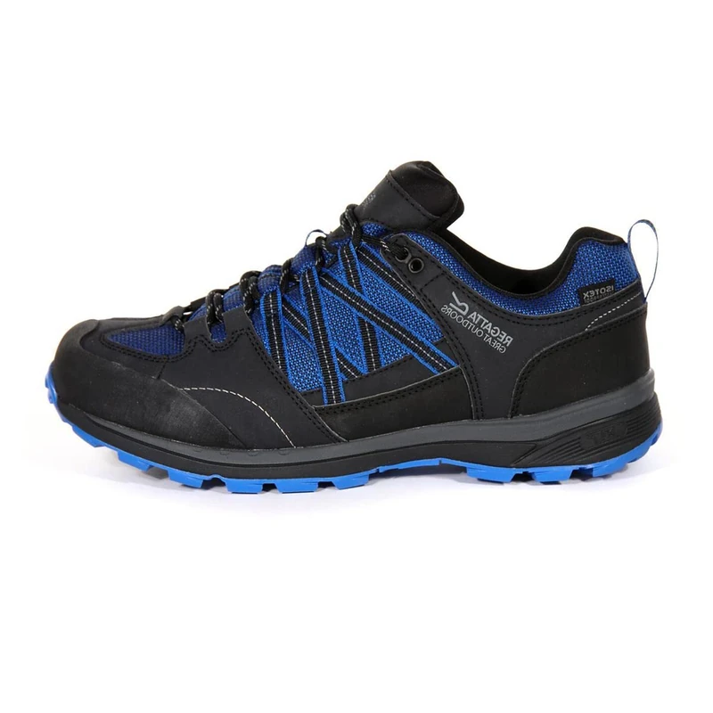Regatta Mens Samarid II Low Walking Shoes - Oxford Blue/Ash - 9 UK