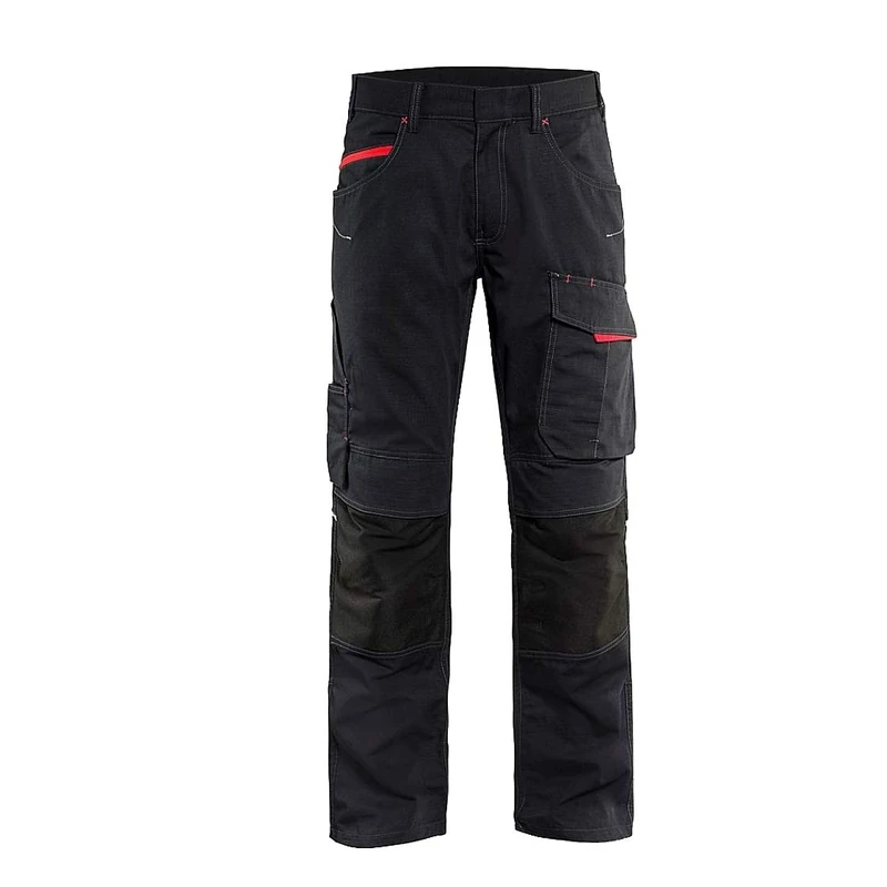 Blakläder 149513309956D124 Service Trousers, black/red, D124