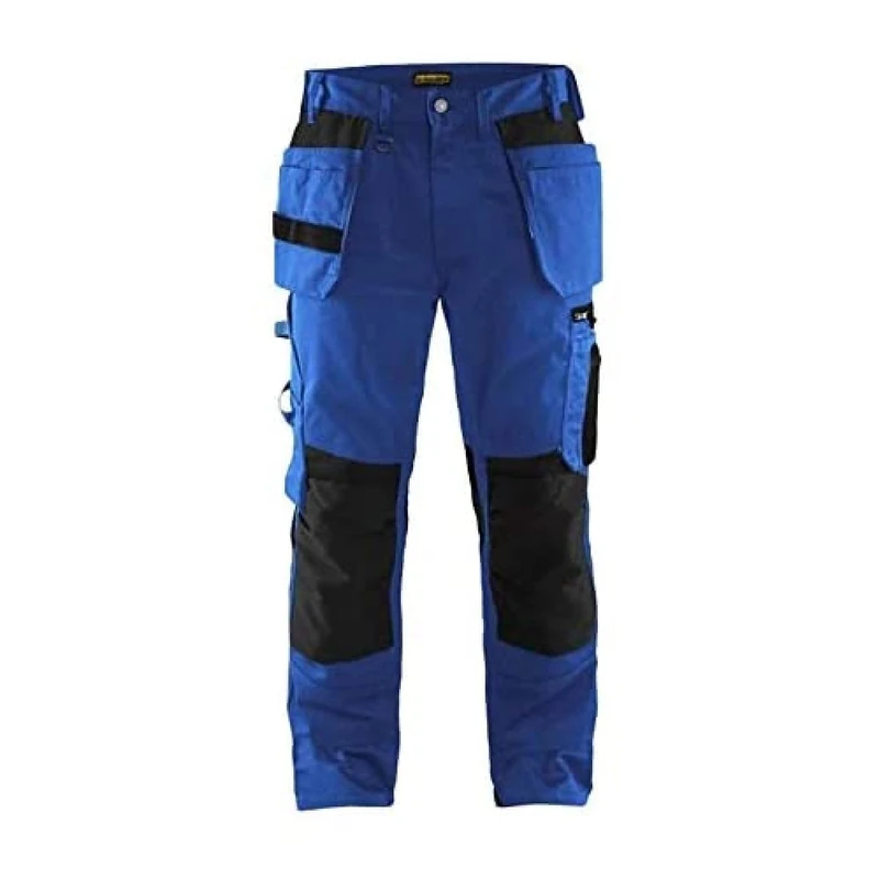 Blakläder 155518608599C46 Craftsman Trousers, Cornflower Blue/Black, C46