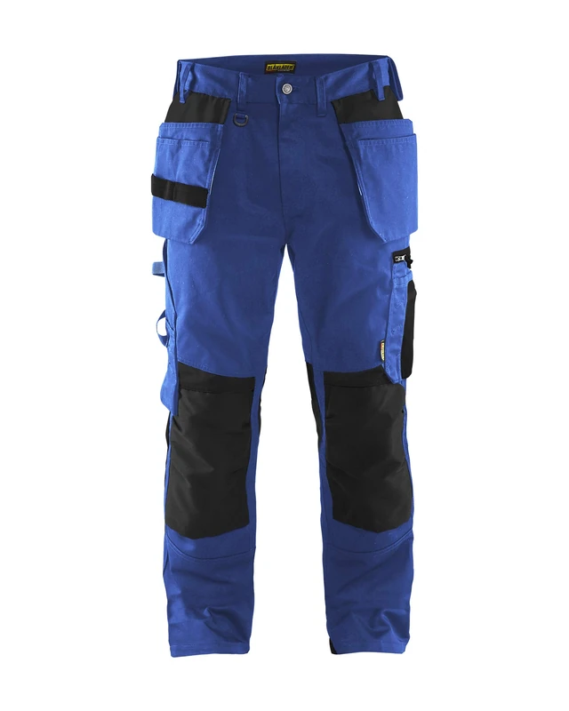 Blakläder 155518608599D116 Craftsman Trousers, Cornflower Blue/Black, D116