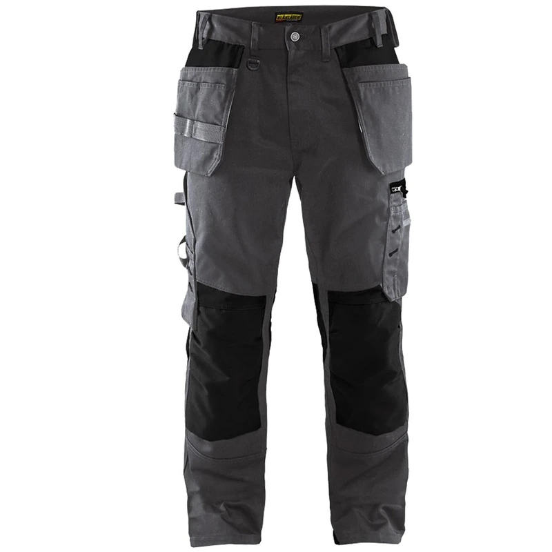 Blakläder 155518609899C56 Craftsman Trousers, Dark grey/black, C56