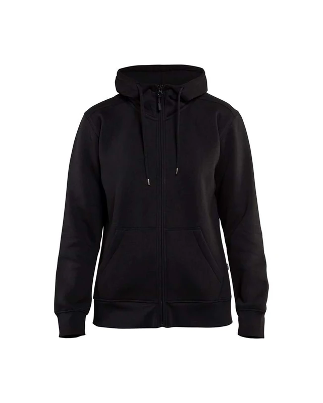 Blakläder 339510489900L Ladies Hoodie Size with Full Zipper in Black, L