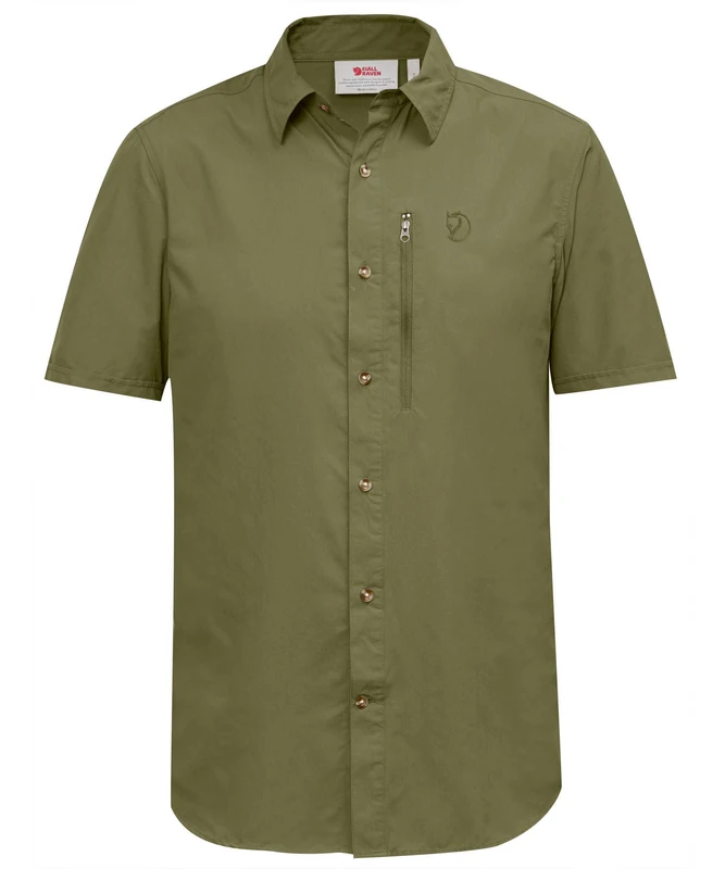 Fjällräven Men's Abisko Hike SS M T-Shirt, Savanna, L